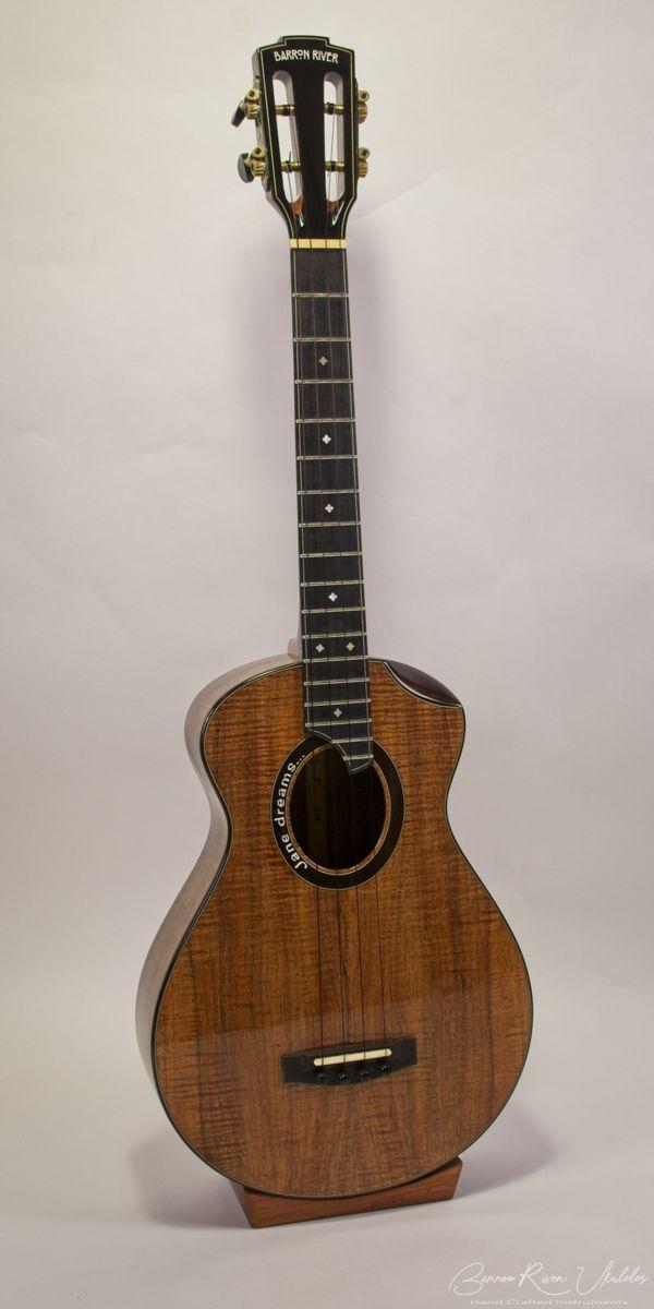 Baritone Ukulele in Australian Blackwood Barron River Guitars
